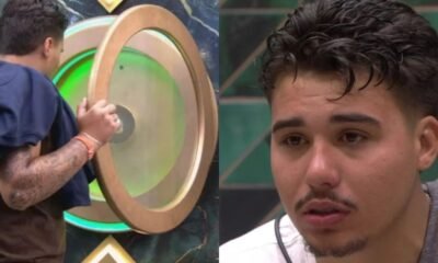 Pedro aperta o botao e desiste do programa apos se