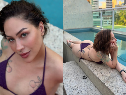 Pitty publica fotos na piscina e recebe elogios Nao cansa