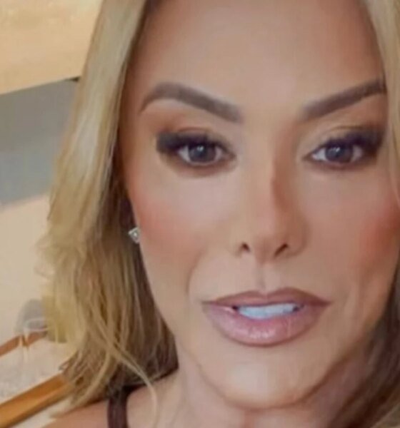 Poliana Rocha larga compromissos por neto e se declara ‘Em