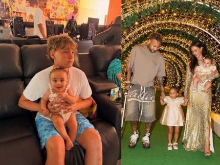 Primogenito de Neymar aparece em momento raro ao lado da
