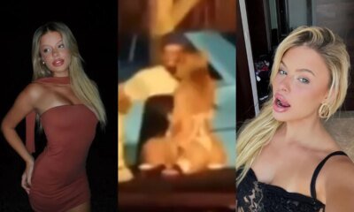 Quem e a moca que foi flagrada em intimidade com