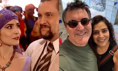 Reencontro de Calloni e Sabatella 25 anos depois de O