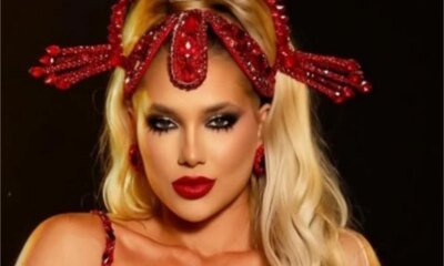 Roupa que Virginia Fonseca usou em ensaio da Grande Rio