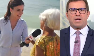Sabina Simonato responde na lata idosa que citou Rodrigo Bocardi