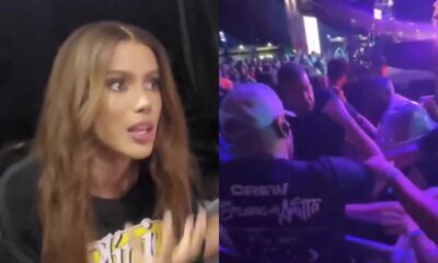 Seguranca de Anitta e flagrado supostamente tentando espancar fa em