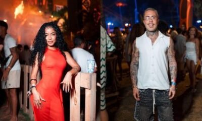 Separados Lorena Maria e MC Daniel passam Reveillon na mesma