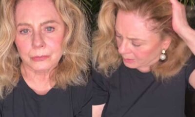 Sofrendo grande perda Vera Fischer desaba em lagrimas durante video