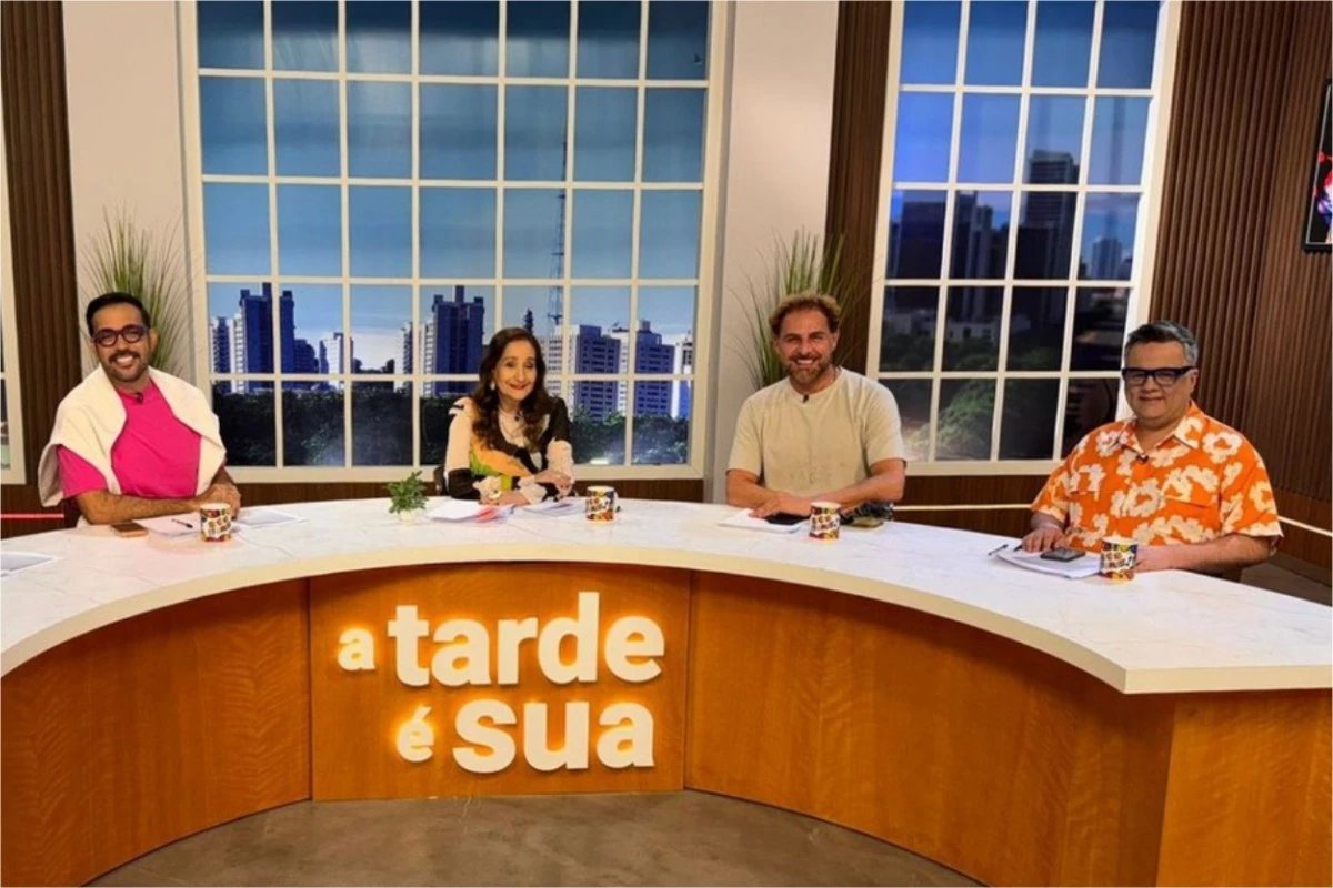 Sonia Abrao ganha novo cenario no dia em que o