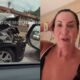 Susto Video mostra estado do carro de Margareth Serrao apos