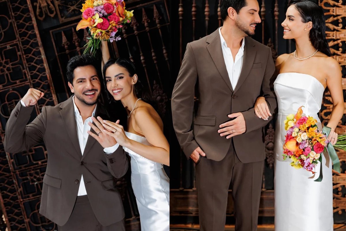 Thiago da dupla com Thaeme oficializa casamento civil com empresaria