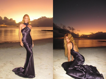 Verao e glamour Marina Ruy Barbosa usa vestido de R