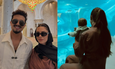 Viagem em familia Luan Santana e Jade passeiam com Serena