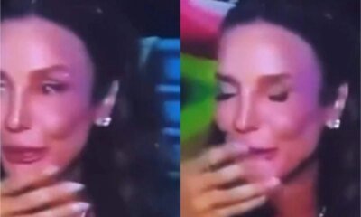 Video Ivete Sangalo leva cuspida na cara e homem se