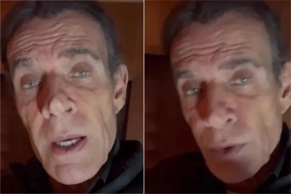 Video ator Mario Gomes passou a dormir fora de casa