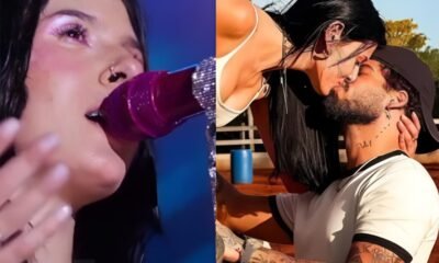 Video de Ana Castela emocionada ao interpretar dueto com Ze