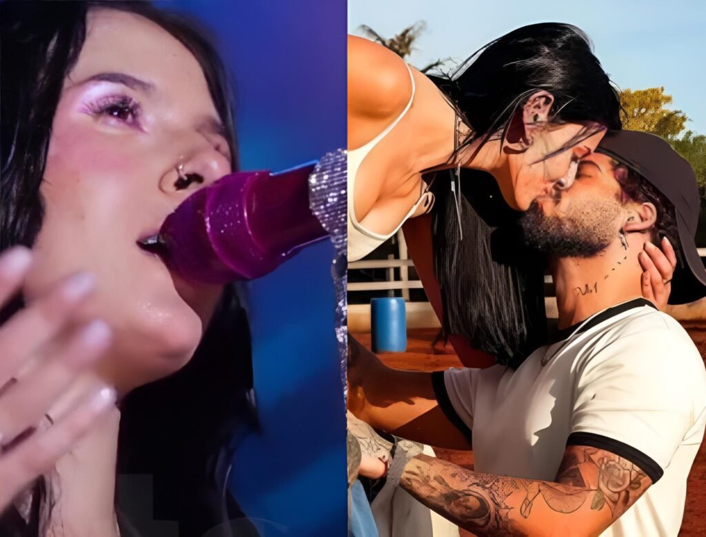 Video de Ana Castela emocionada ao interpretar dueto com Ze