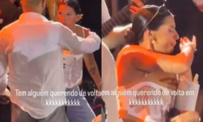 Video de Ana Castela evitando abraco de Ze Felipe viraliza