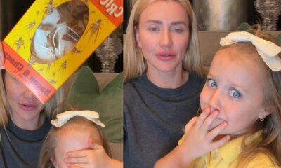 Video filha cacula de Roberto Justus come grilo assado e