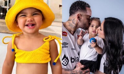 Video filha de Neymar e Bruna Biancardi encanta ao cantar