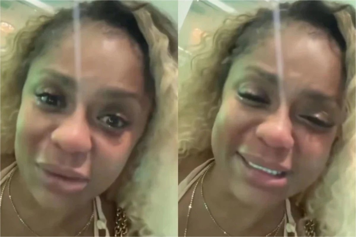 Video mostra Cariucha chorando muito dizendo que foi agredida e