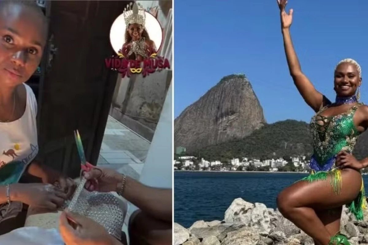 Video musa do Carnaval Thai Rodrigues expoe bastidores da folia