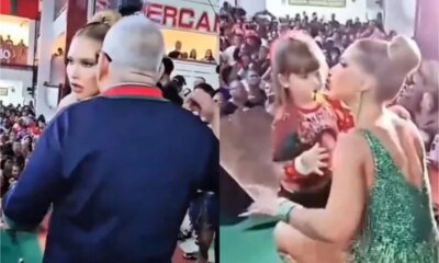 Video presidente de honra da Grande Rio da bronca em