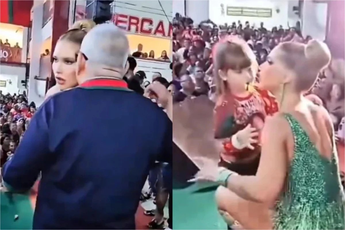 Video presidente de honra da Grande Rio da bronca em