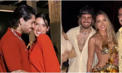 Ze Felipe posa ao lado de influenciadora apos termino.webp