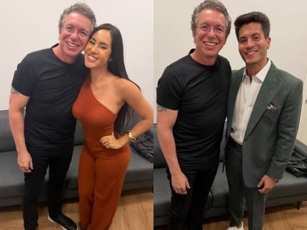 1770344409 Reencontro de ex BBBs Boninho posa com Isabelle Nogueira e Arthur