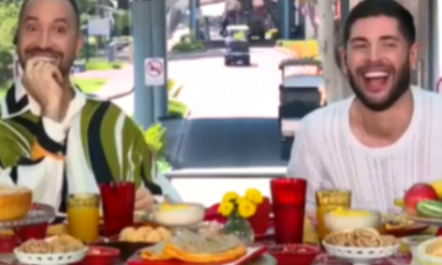 1771430772 Ex BBB26 Marcelo flerta com Gil do Vigor e deixa apresentador