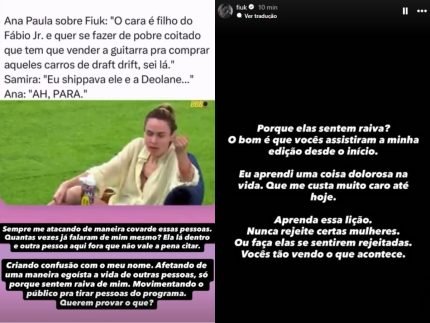 1771625148 Fiuk diz sofrer perseguicao de Ana Paula Renault apos comentario