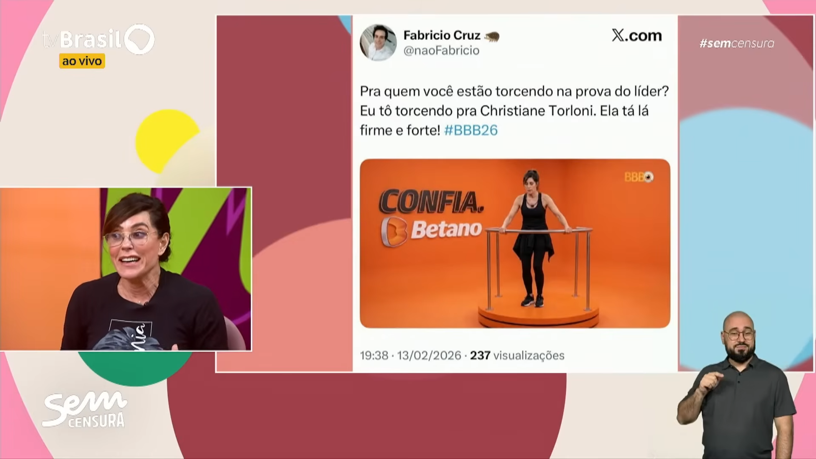 Reprodução: YouTube/TV Brasil