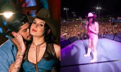 Ana Castela rompe o silencio e chama Ze Felipe de