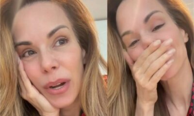 Ana Furtado chora ao se despedir da filha e desabafa