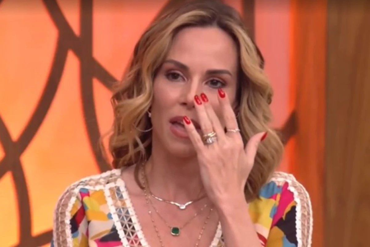 Ana Furtado surge aos prantos apos ocorrido com sua filha