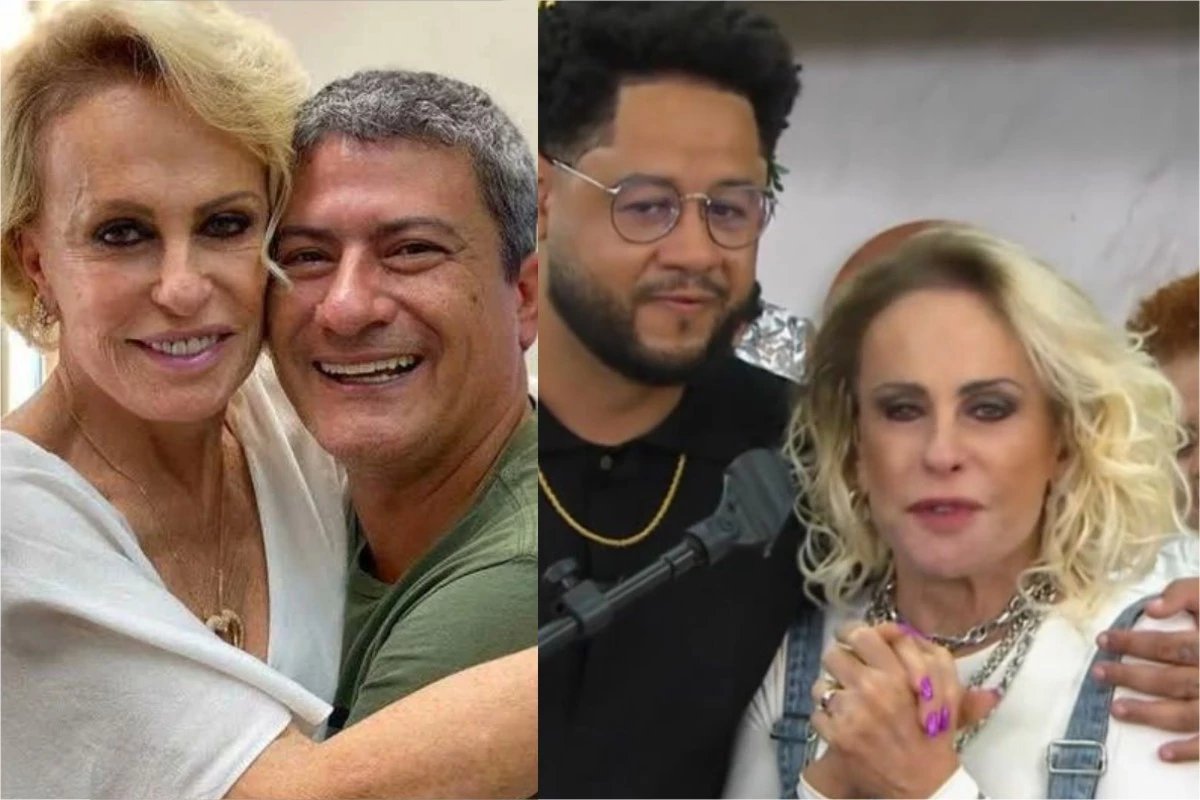 Ana Maria chora ao vivo no Mais Voce nos cinco