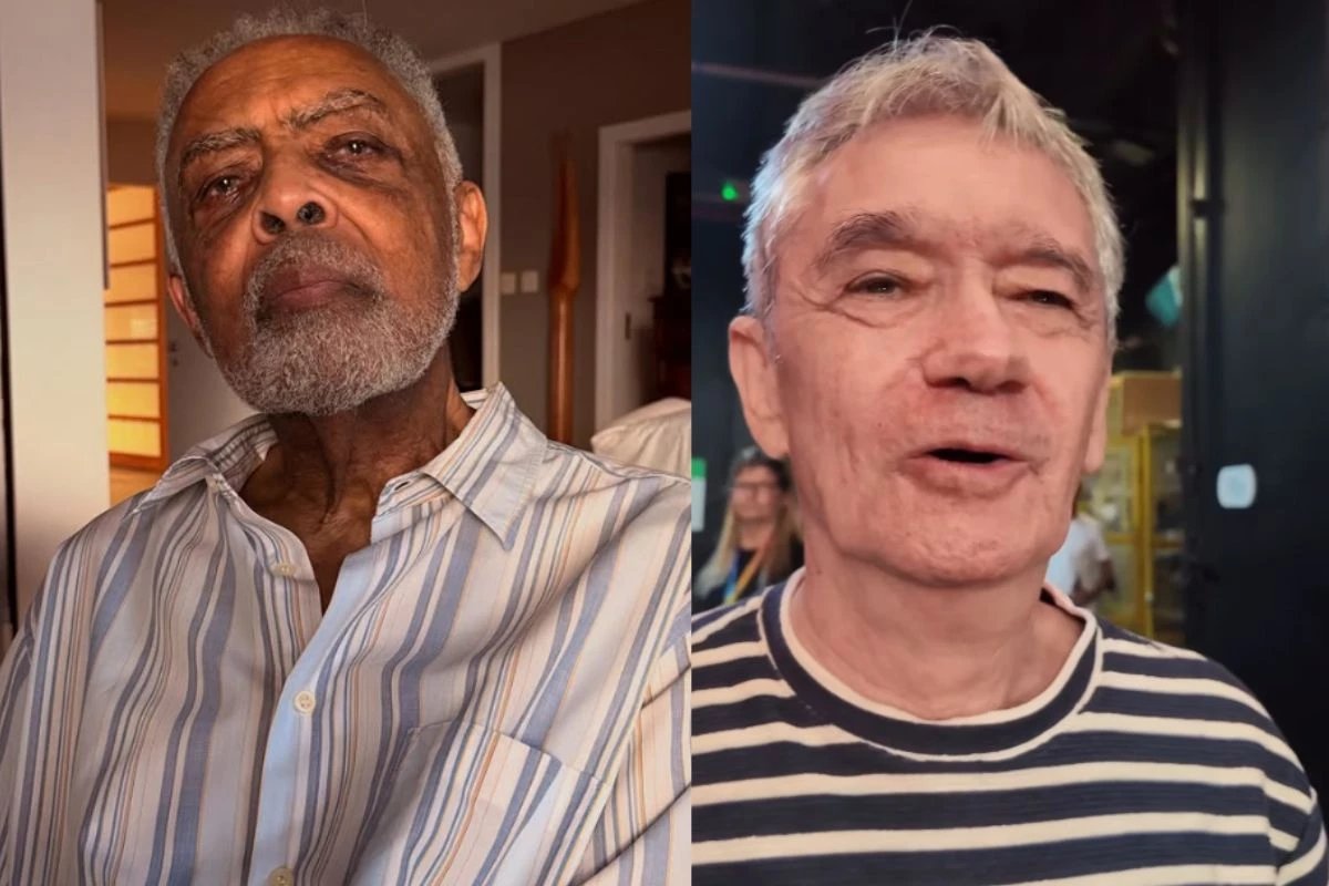 Antes do ocorrido no palco com Gilberto Gil Serginho Groisman