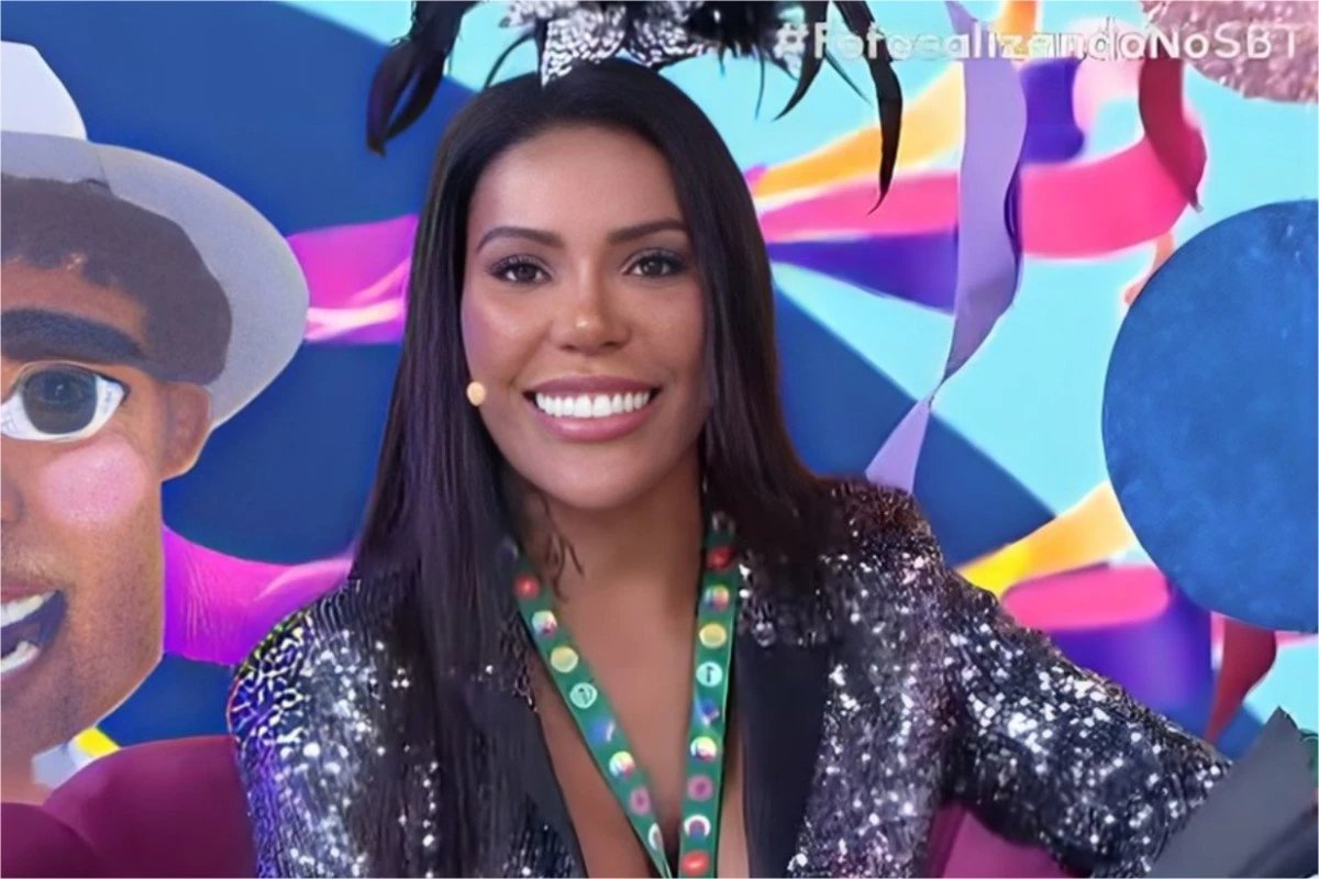 Apresentadora estreia no Fofocalizando e sem querer entrega ‘segredinho sobre