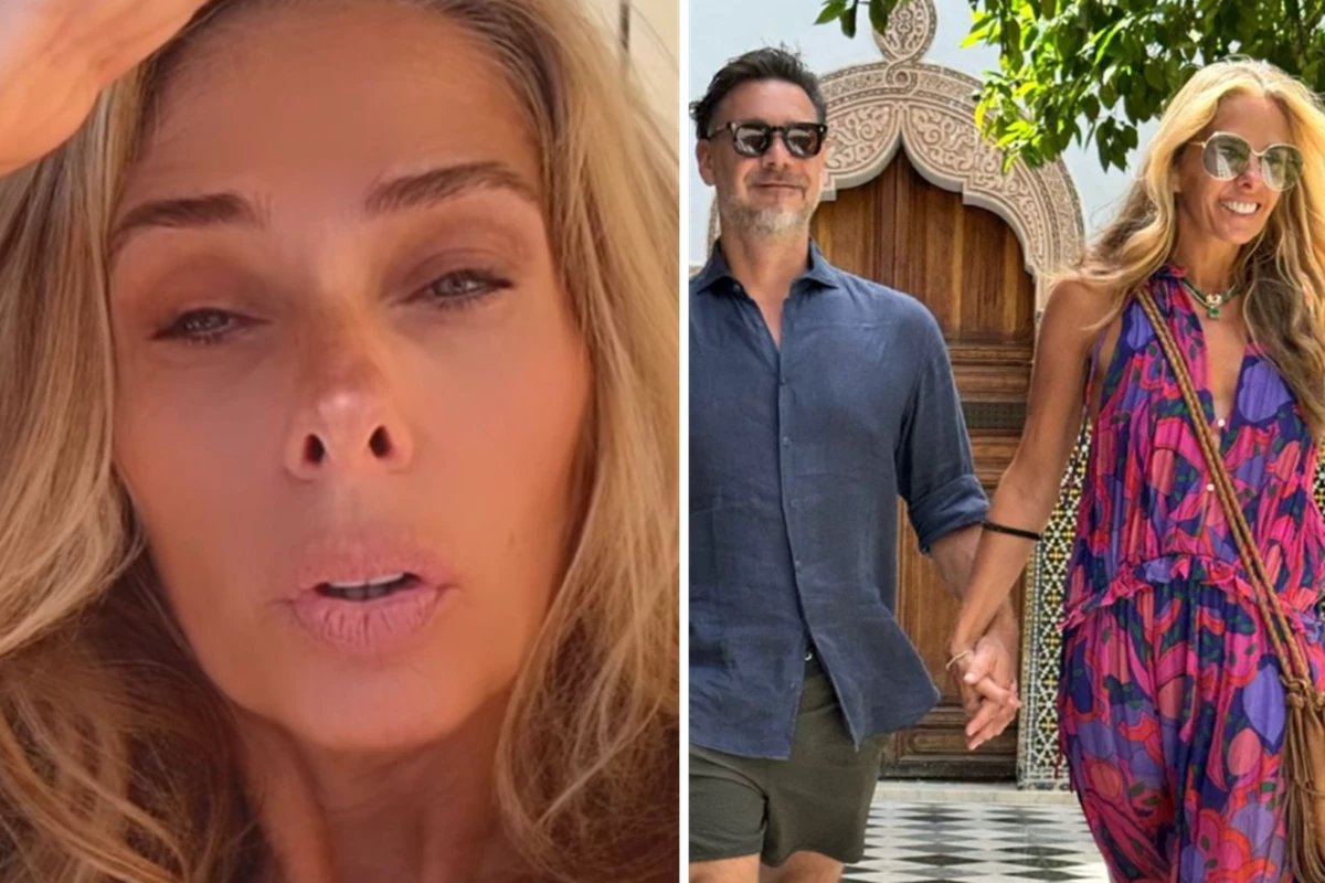 Chris Flores interrompe seu programa e presta apoio apos ocorrido