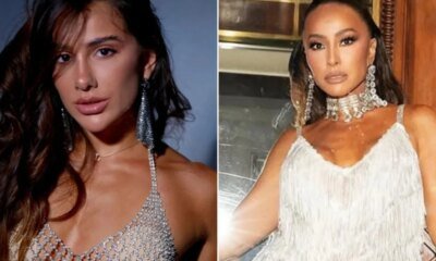 Climao Sabrina Sato chama atencao ao comentar video da ex