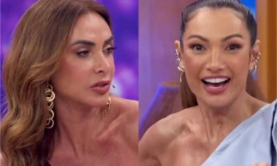 Climao ao vivo na Globo Nicole Bahls faz pergunta intima
