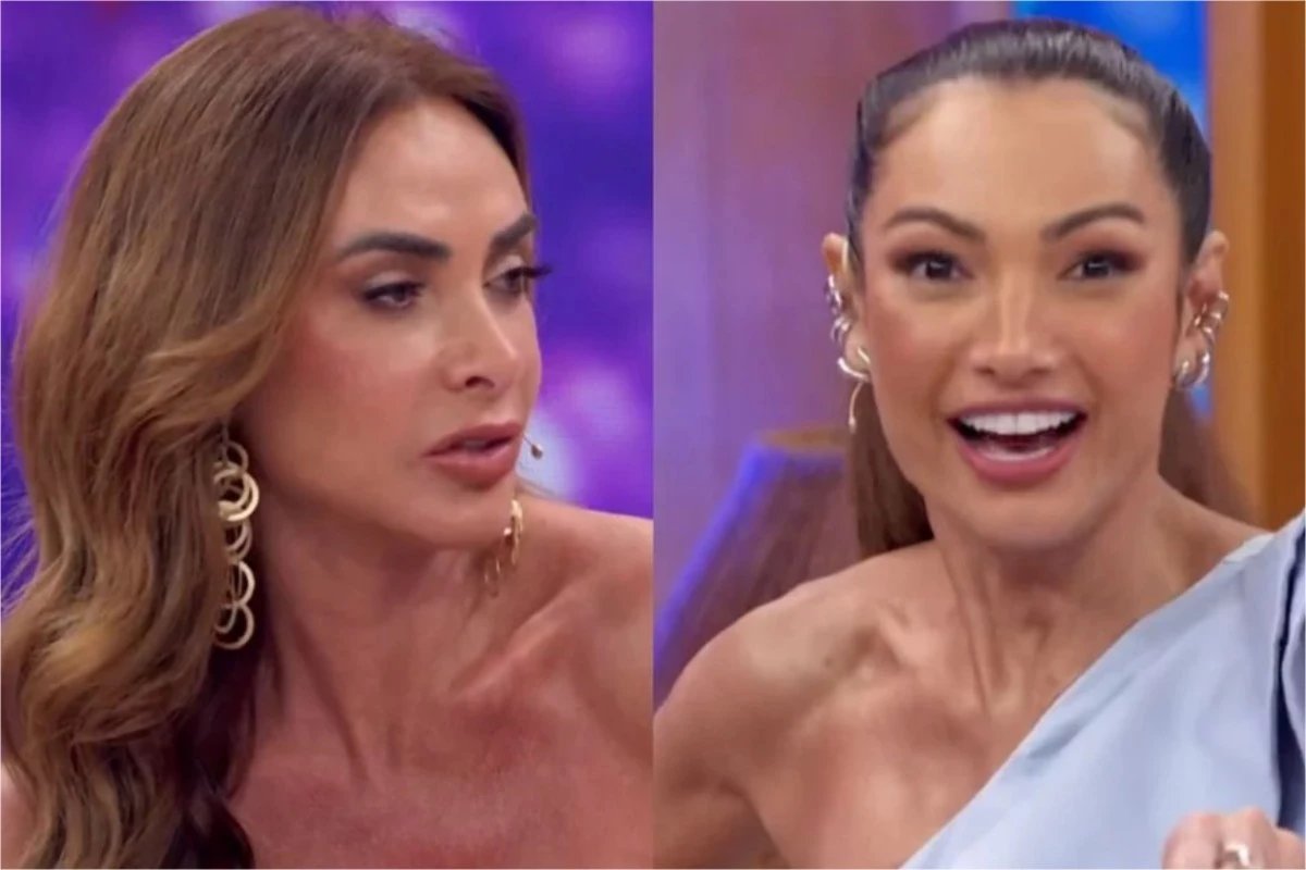 Climao ao vivo na Globo Nicole Bahls faz pergunta intima