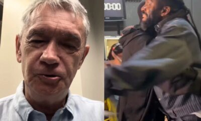 Encontro de Ronaldinho Gaucho e Lazaro Ramos nos bastidores do