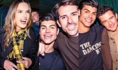 Estrelas de Hollywood vao a festa de Lucas Castellani mineiro