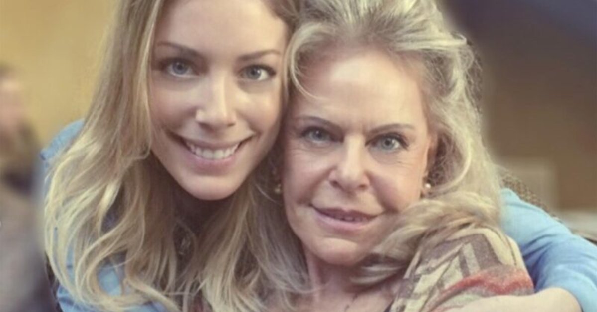 Fabiana Justus lamenta morte da avo Sacha Chryzman Esta doendo