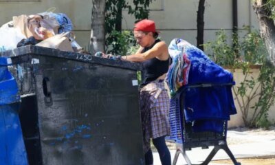 Famosa e vista comendo comida do lixo ela passou a