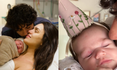 Filha de Nattan e Rafa Kalimann Zuza completa um mes