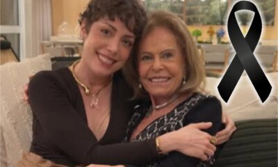 Filha de Roberto Justus lamenta a morte da avo e