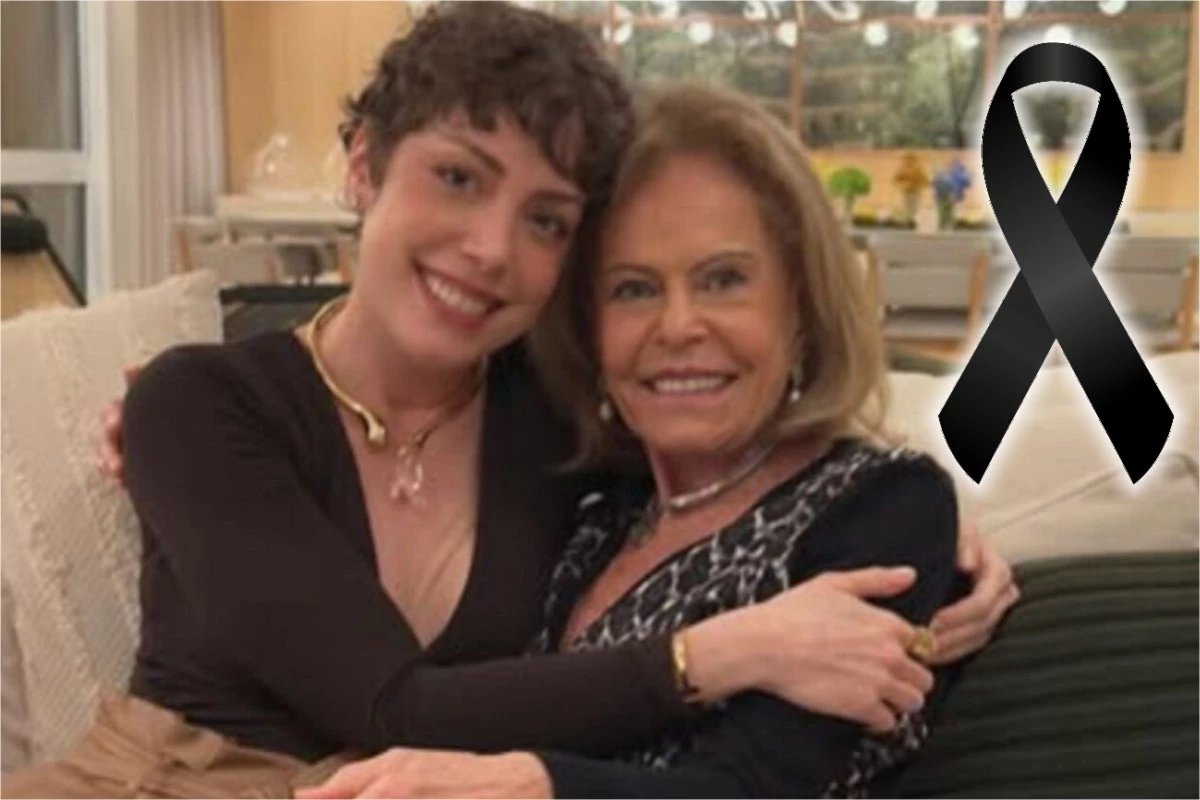Filha de Roberto Justus lamenta a morte da avo e