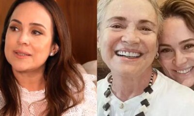 Gabriela Duarte critica comparacoes constantes com a mae Regina Duarte